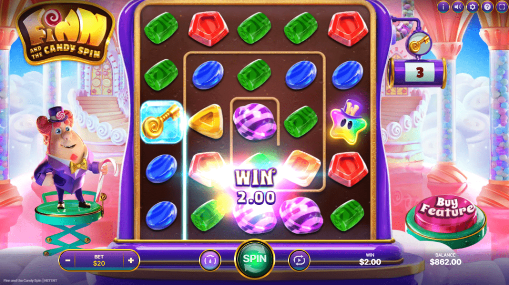 Finn and the Candy Spin slot jugabilidad Finn and the Candy Spin slot jugabilidad