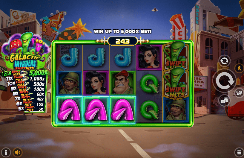 Galactic Invaders jugabilidad Galactic Invaders jugabilidad