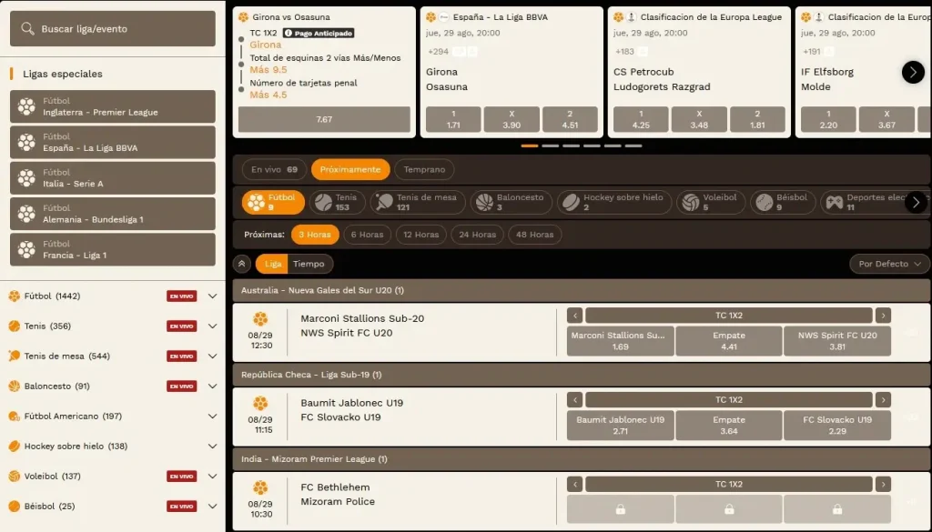 FatPirate Sección de Apuestas