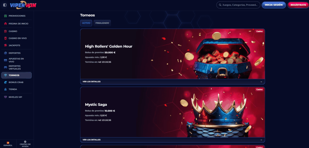 Torneos y Concursos ViperWin