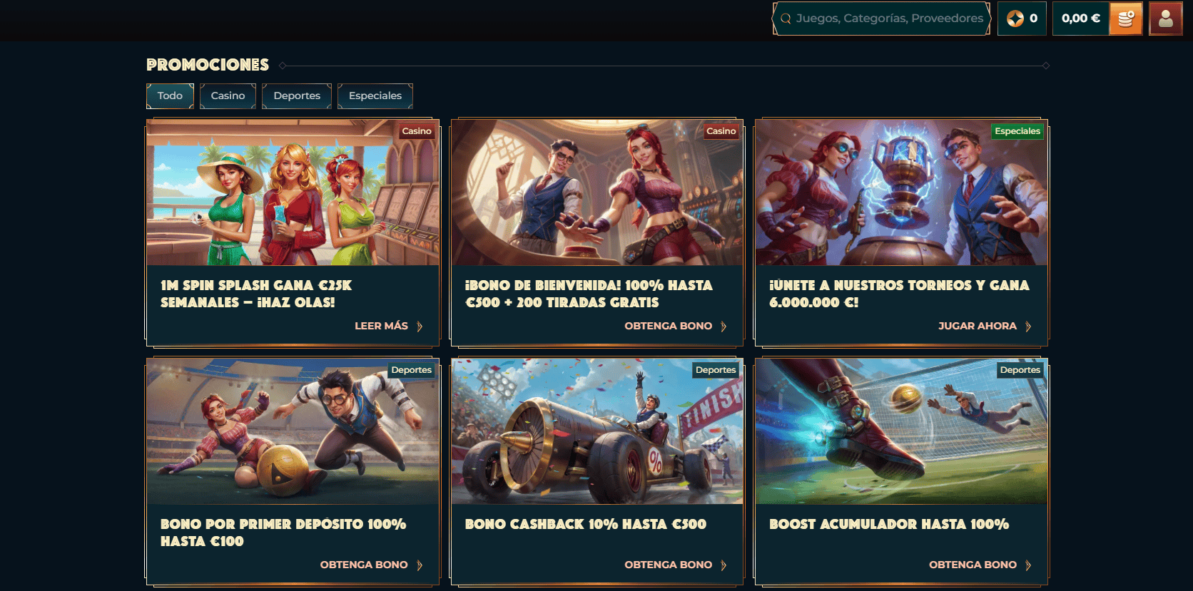 Bonos y Promociones en MonsterWin