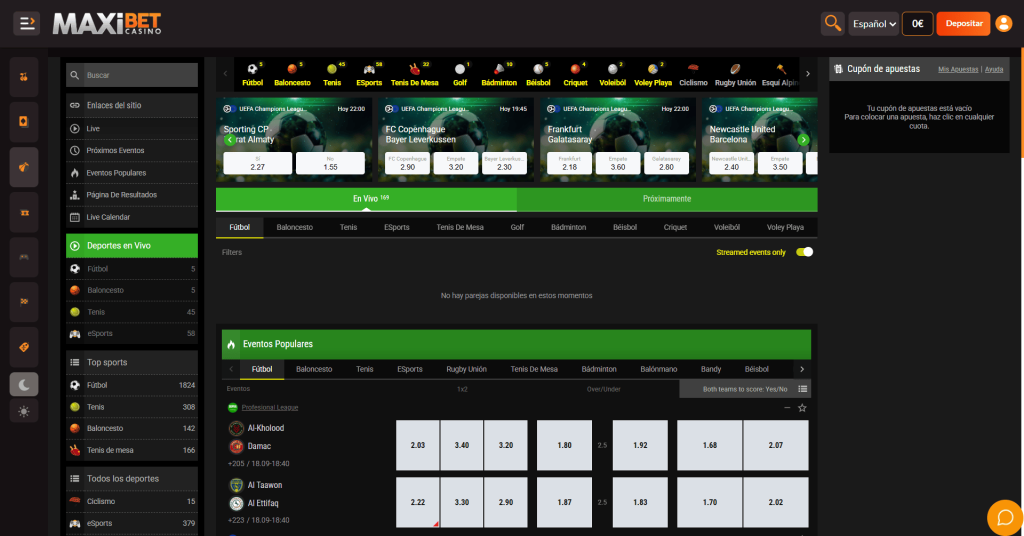 Bonos Deportivos Especiales