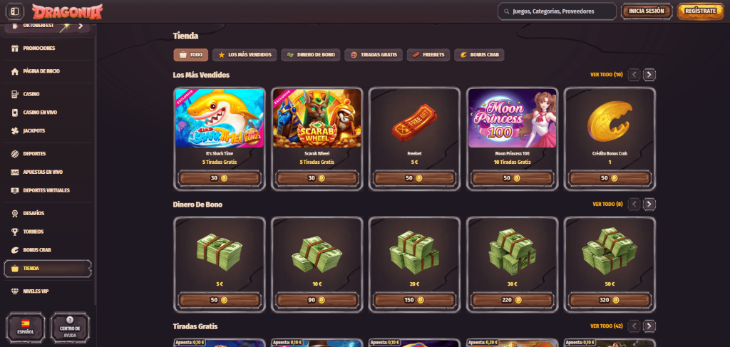 Tienda de Monedas Dragonia