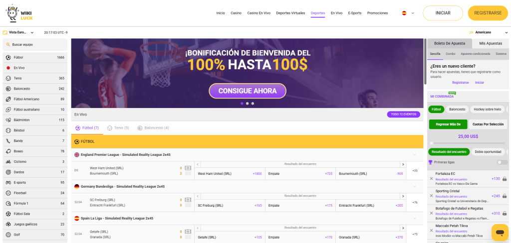 Apuestas Deportivas WikiLuck